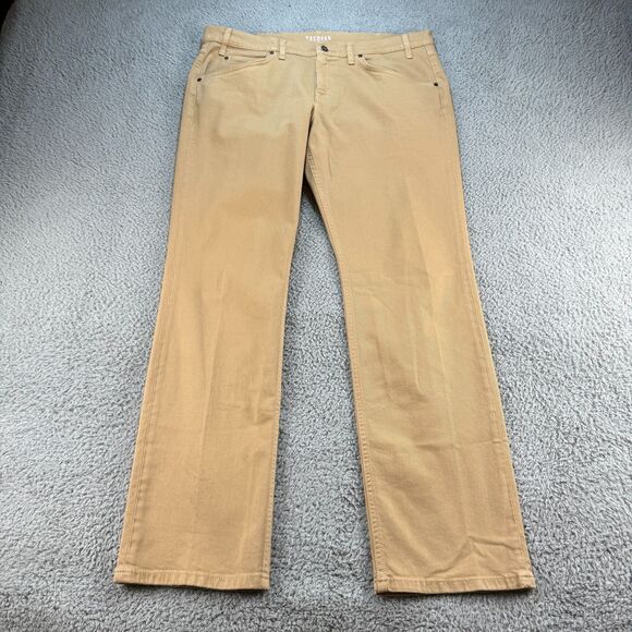 Tecovas Everyday Standard Jeans Mens 38x34 Khaki Beige Pants Cowboy Western Boot - Picture 1 of 14